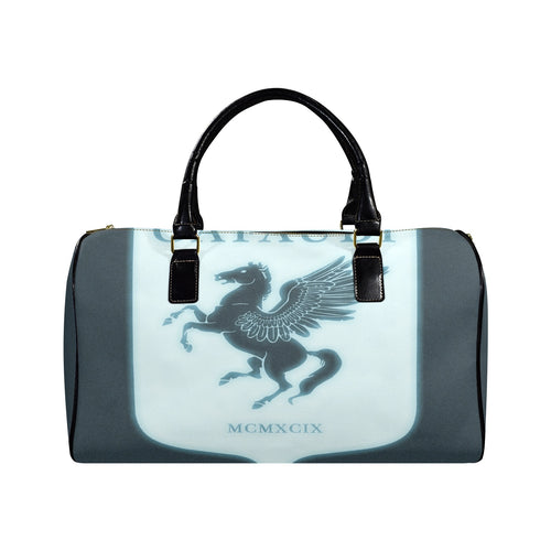 19'inch GAFAUDI Leather Travel Bag-Small