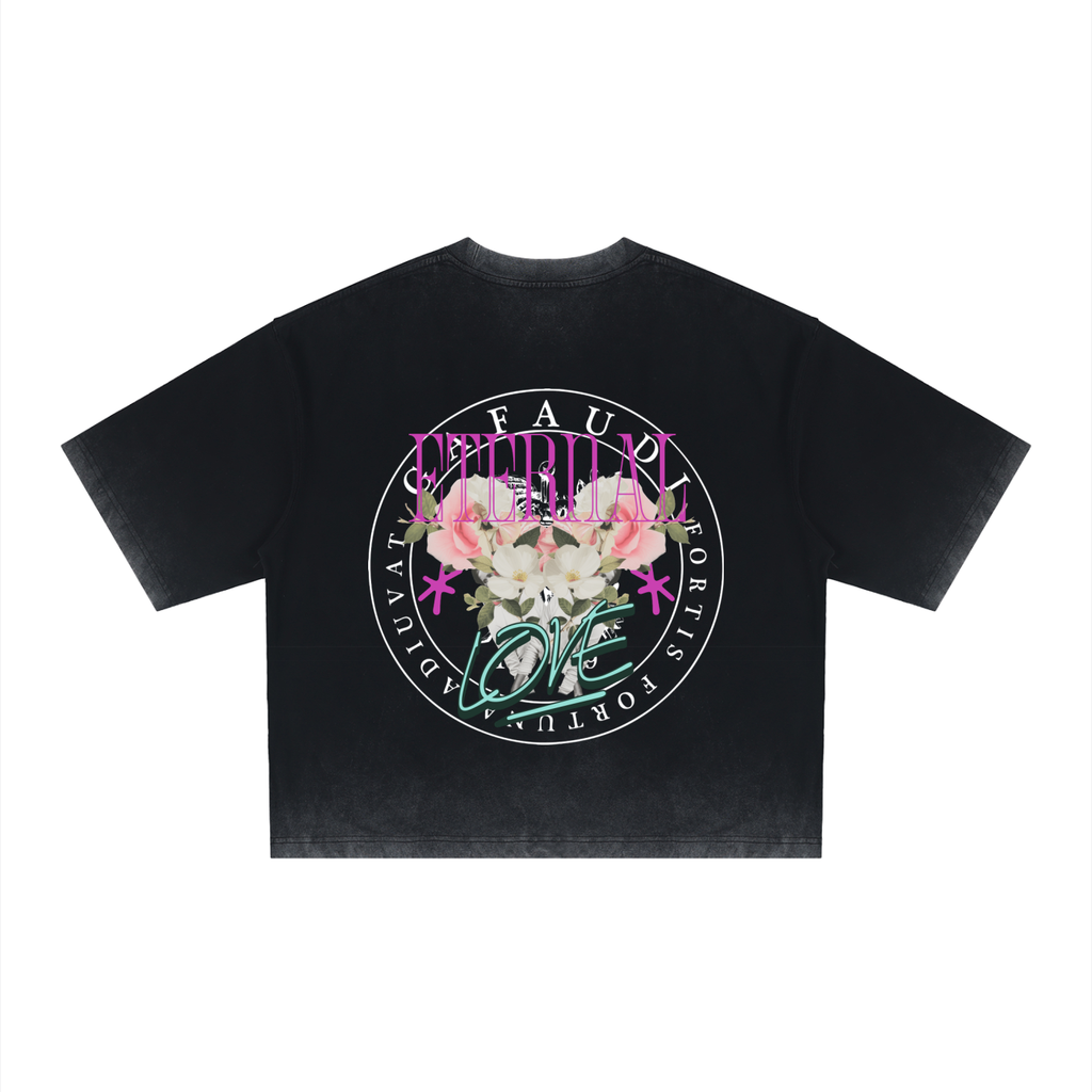 Unisex Reverse Dyed Boxy T-Shirt