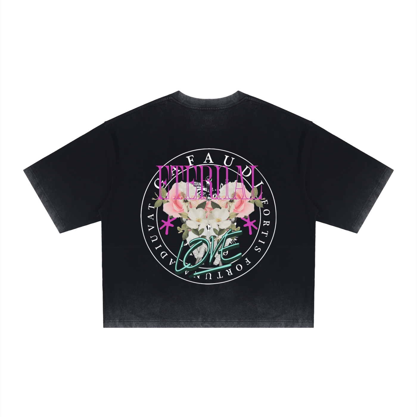 Unisex Reverse Dyed Boxy T-Shirt