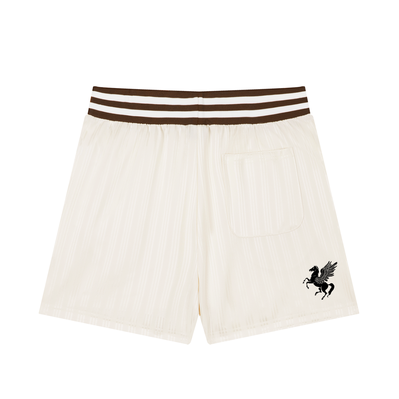 GAFAUDI Unisex Striped Drawstring Shorts