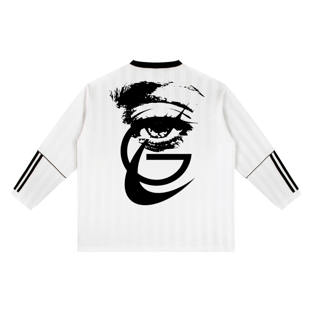 GAFAUDI "Stella Nova" Unisex Striped Soccer Jersey