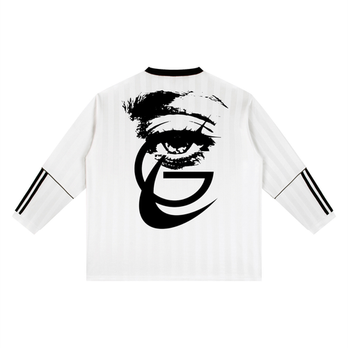 GAFAUDI "Stella Nova" Unisex Striped Soccer Jersey