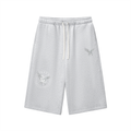 Relaxed Drawstring Three-quarter Sweatpants
