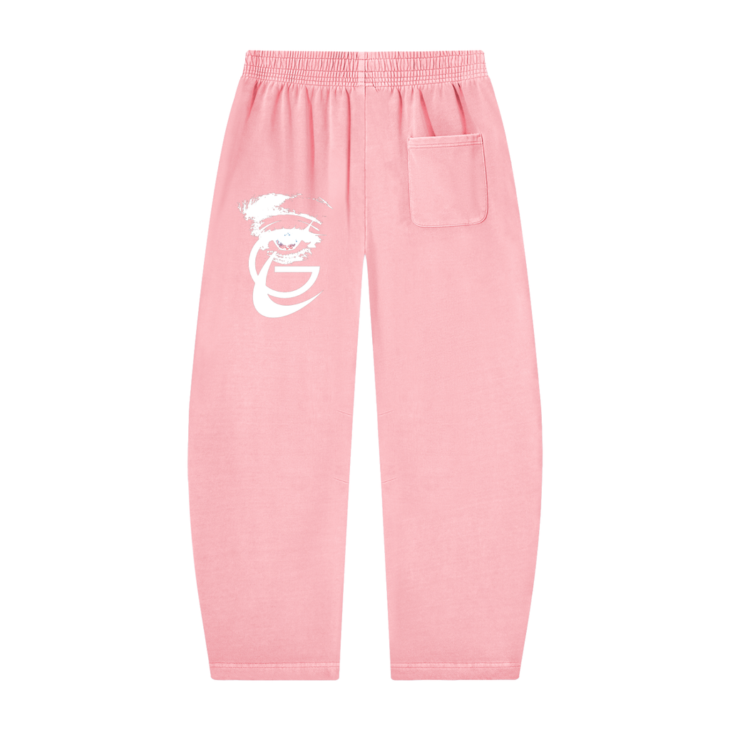 GAFAUDI Unisex Vintage Washed Barrel Leg Sweatpants