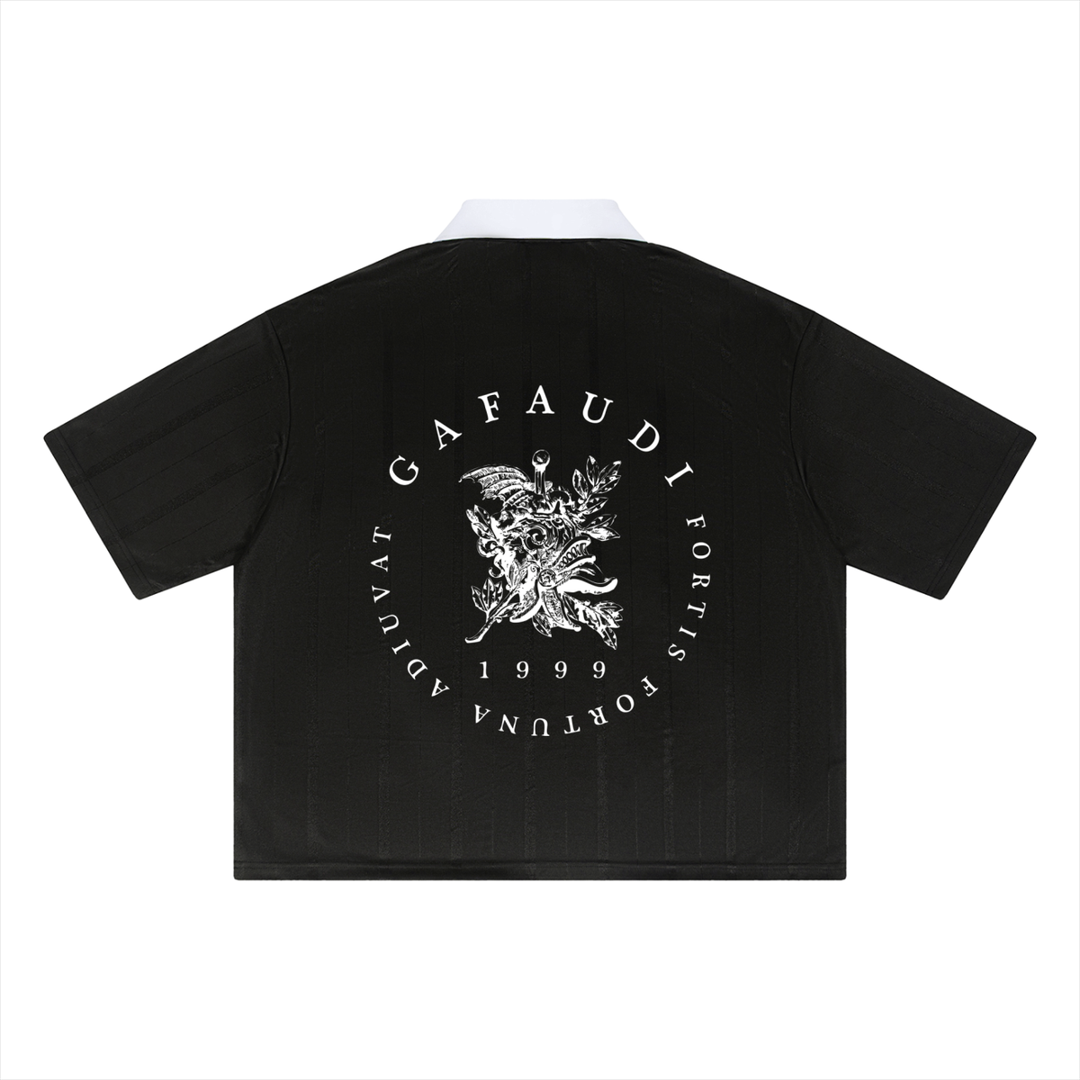 GAFAUDI Unisex Striped Boxy Soccer Jersey
