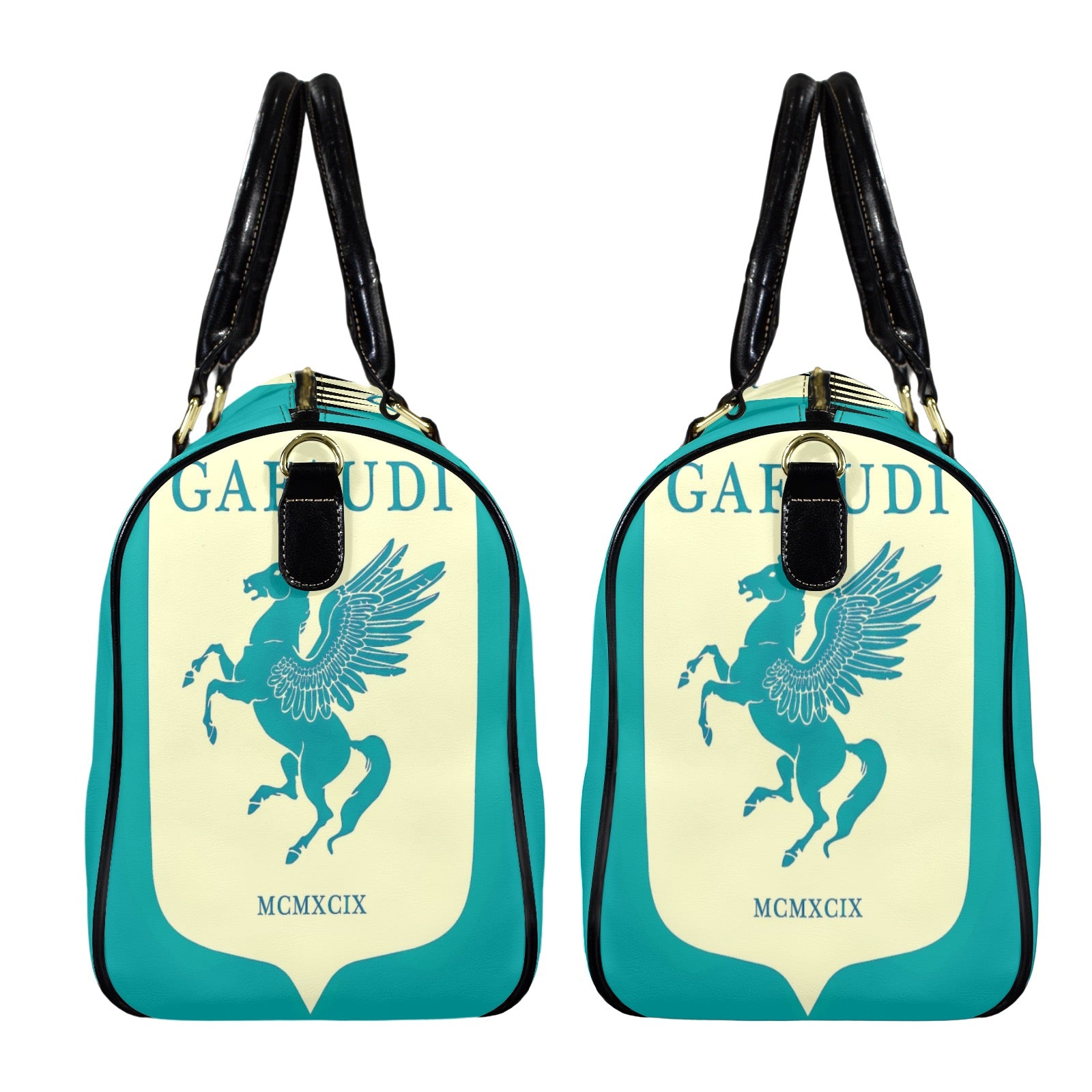 GAFAUDI Leather Travel Bag-Small