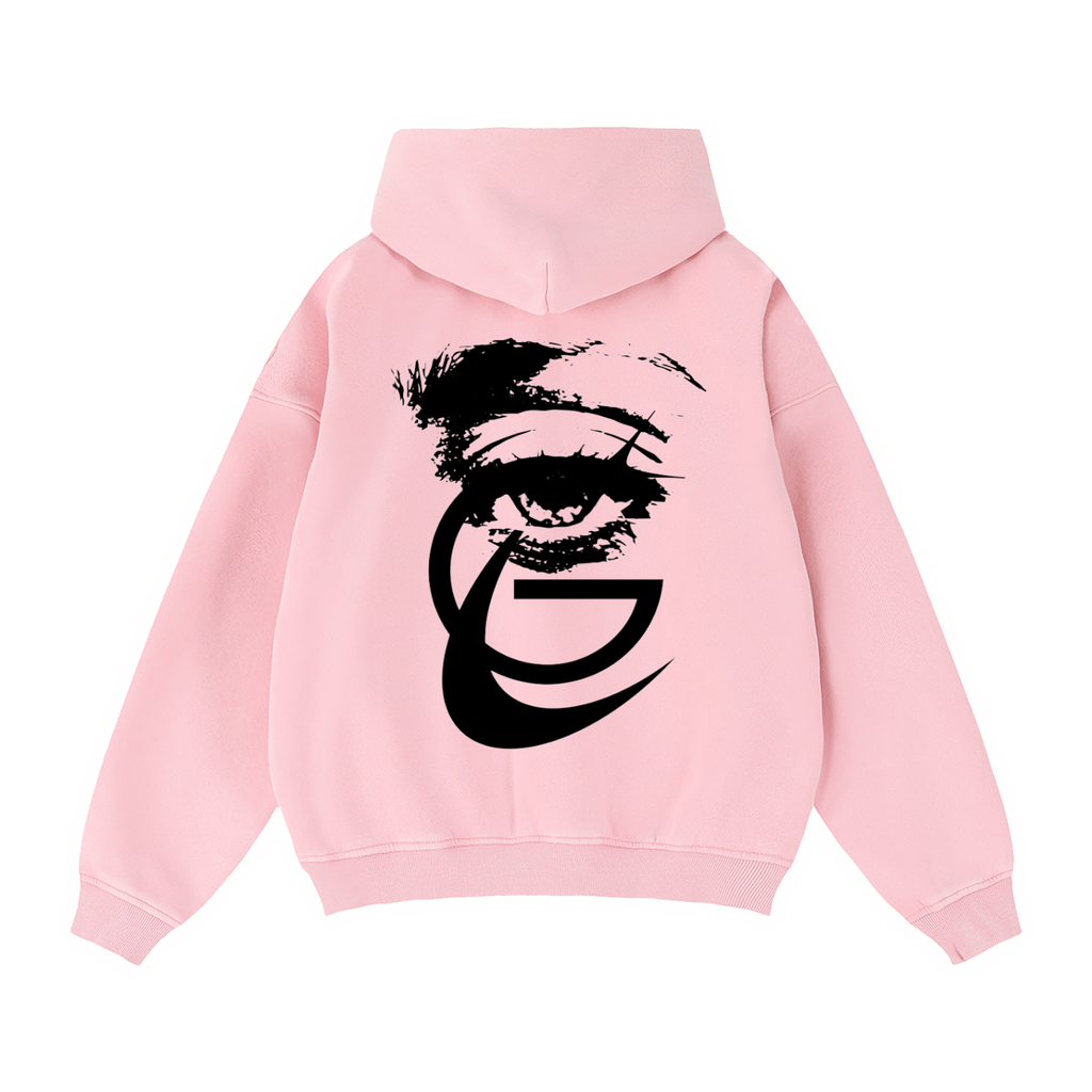 GAFAUDI Zip-Through Boxy Fleece Hoodie