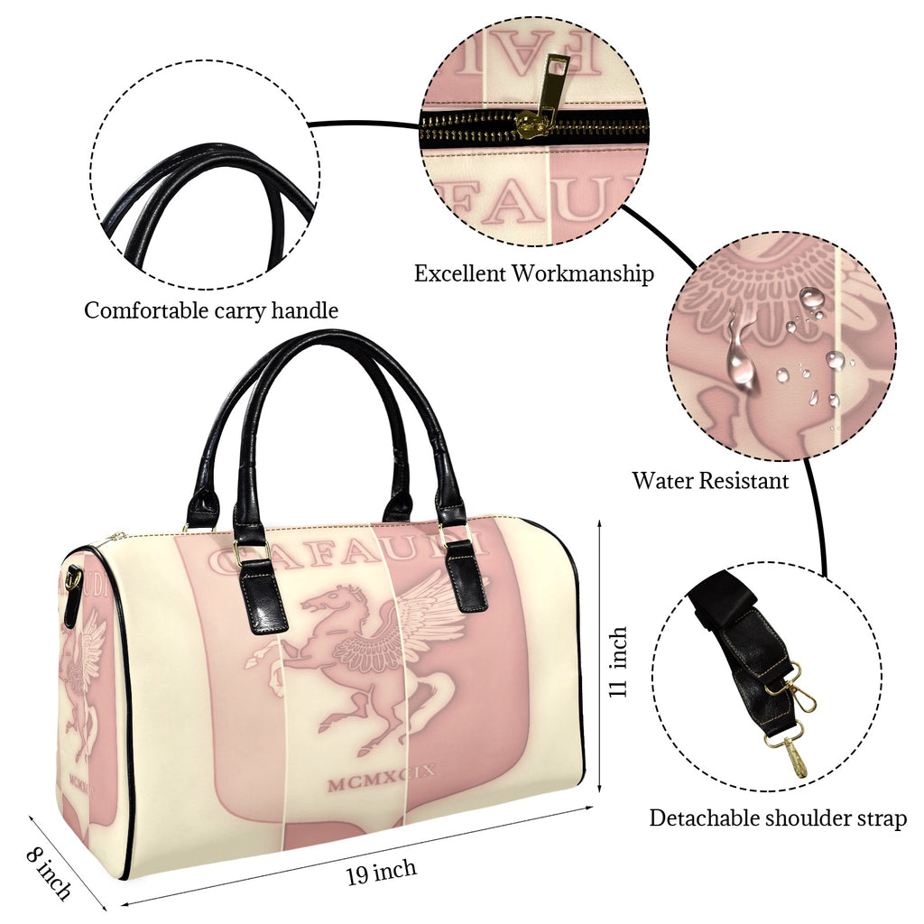 GAFAUDI Leather Travel Bag-Small