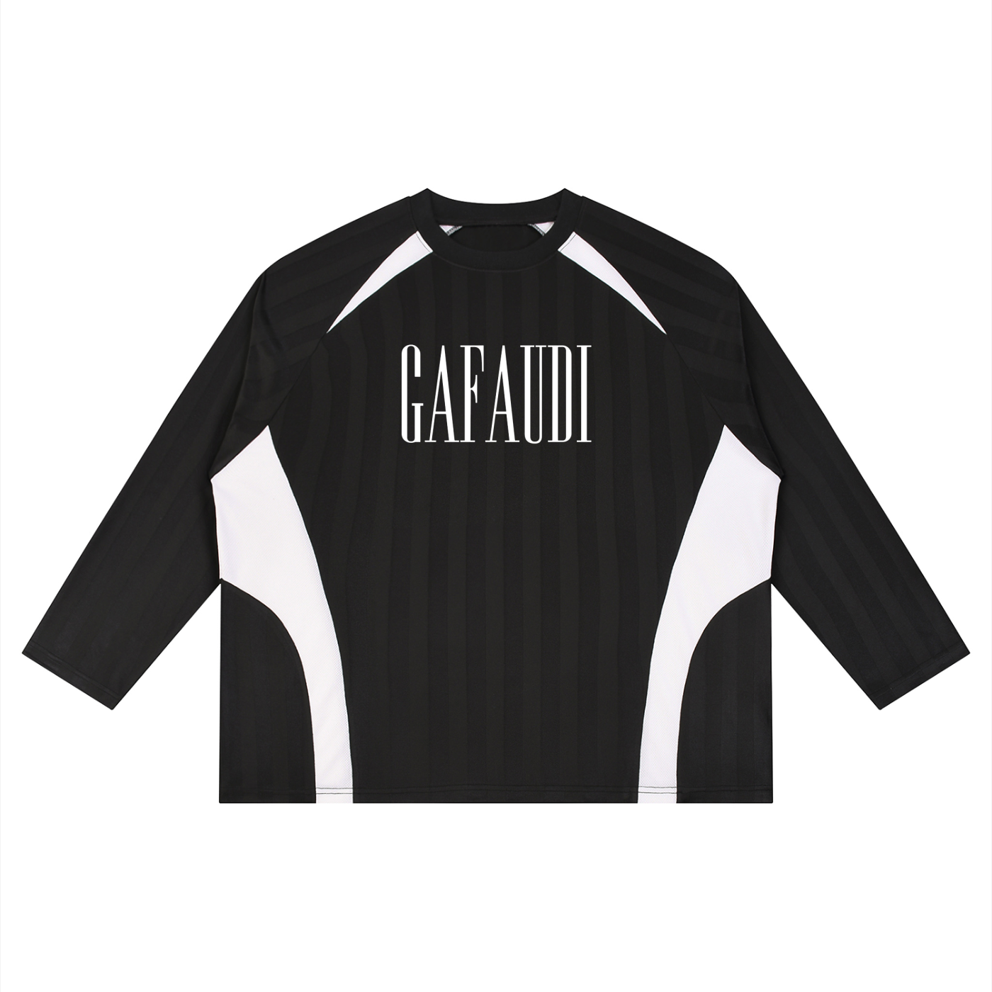 GAFAUDI Unisex Color Block Jacquard Soccer Jersey