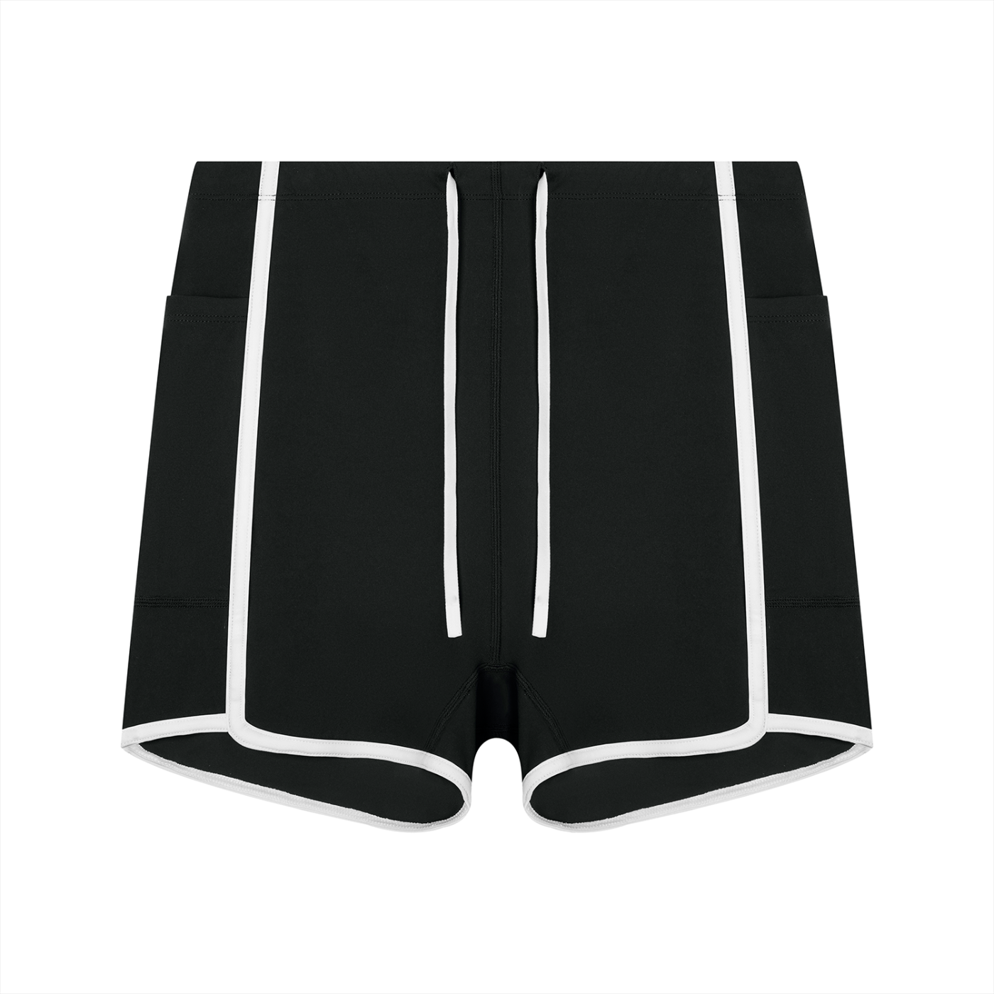 GAFAUDI Women's High Rise Color Block Yoga Shorts