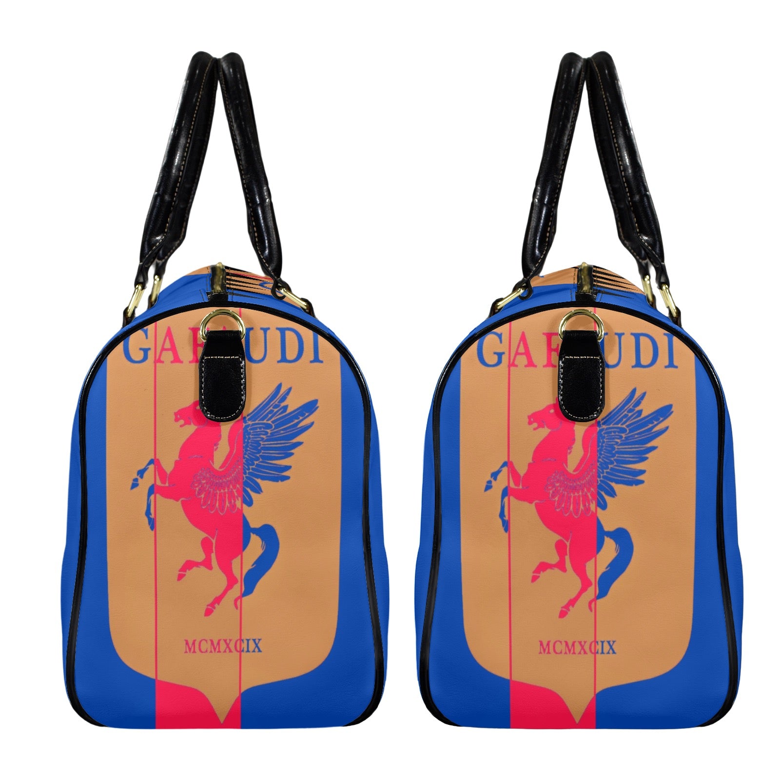 GAFAUDI Leather Travel Bag-Small