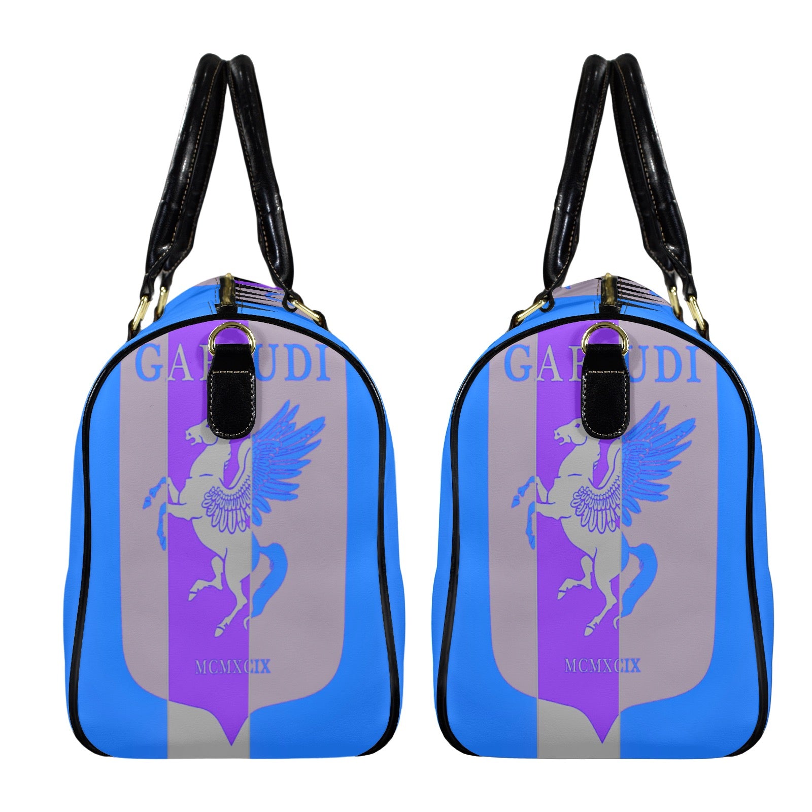 GAFAUDI Leather Travel Bag-Small