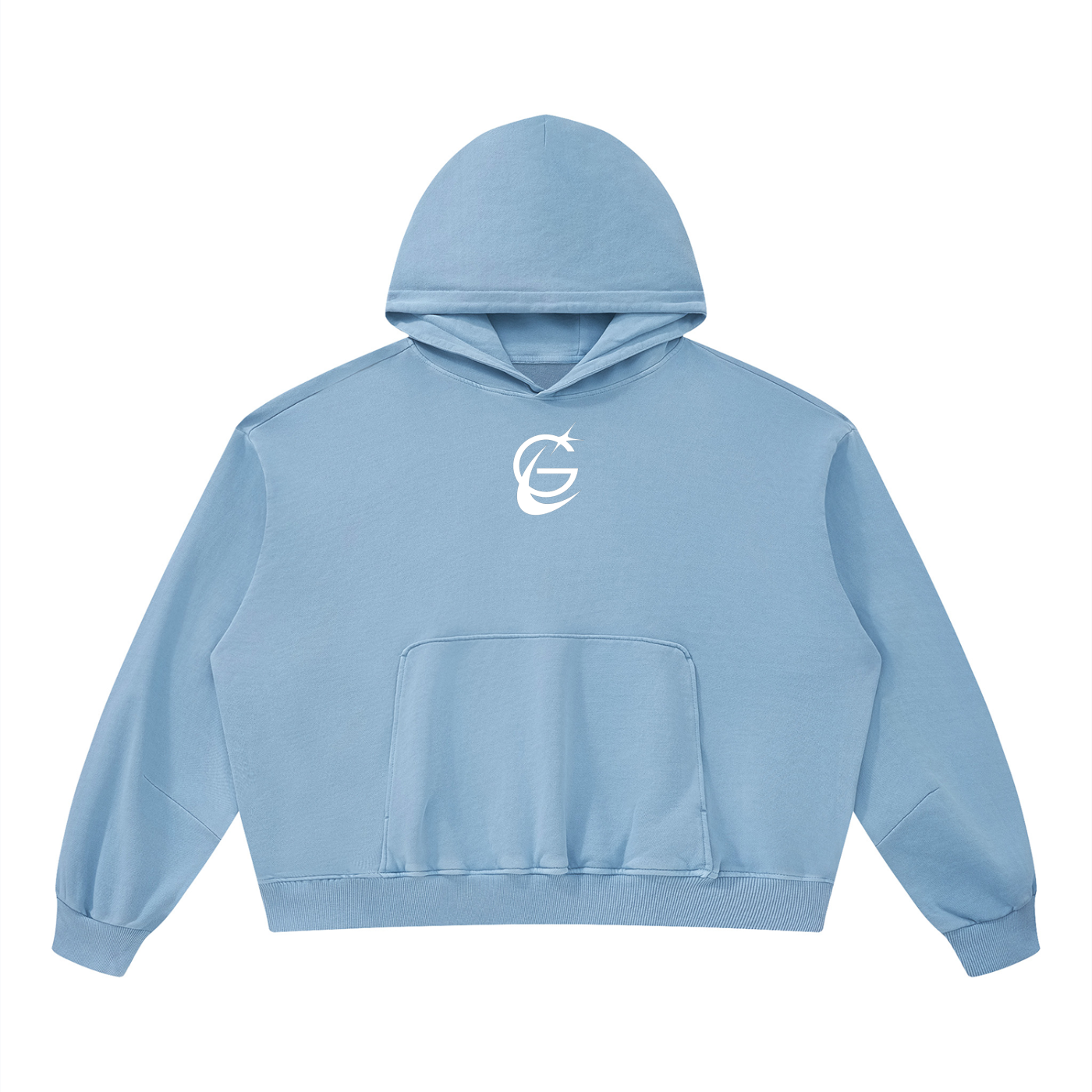 GAFAUDI Unisex Boxy Vintage Washed Hoodie