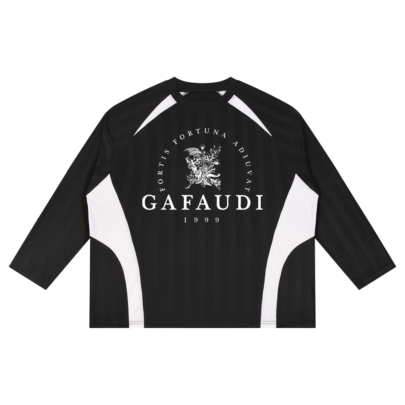 GAFAUDI Unisex Color Block Jacquard Soccer Jersey
