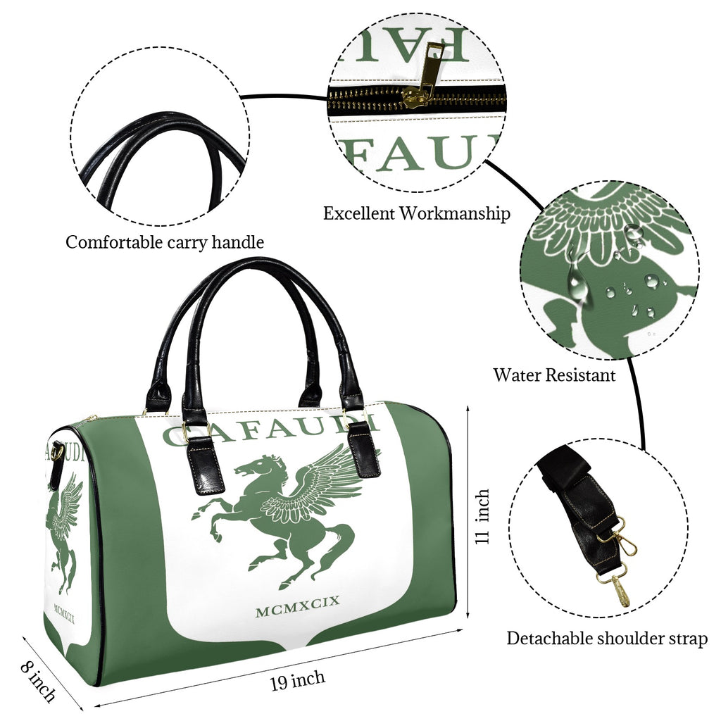 GAFAUDI Leather Travel Bag-Small