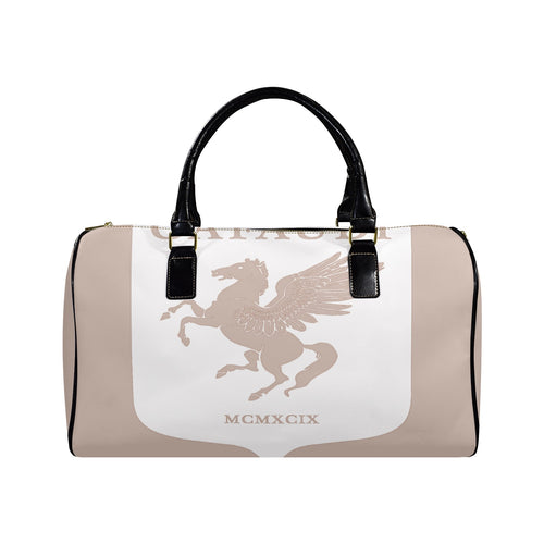 19'inch GAFAUDI Leather Travel Bag-Small