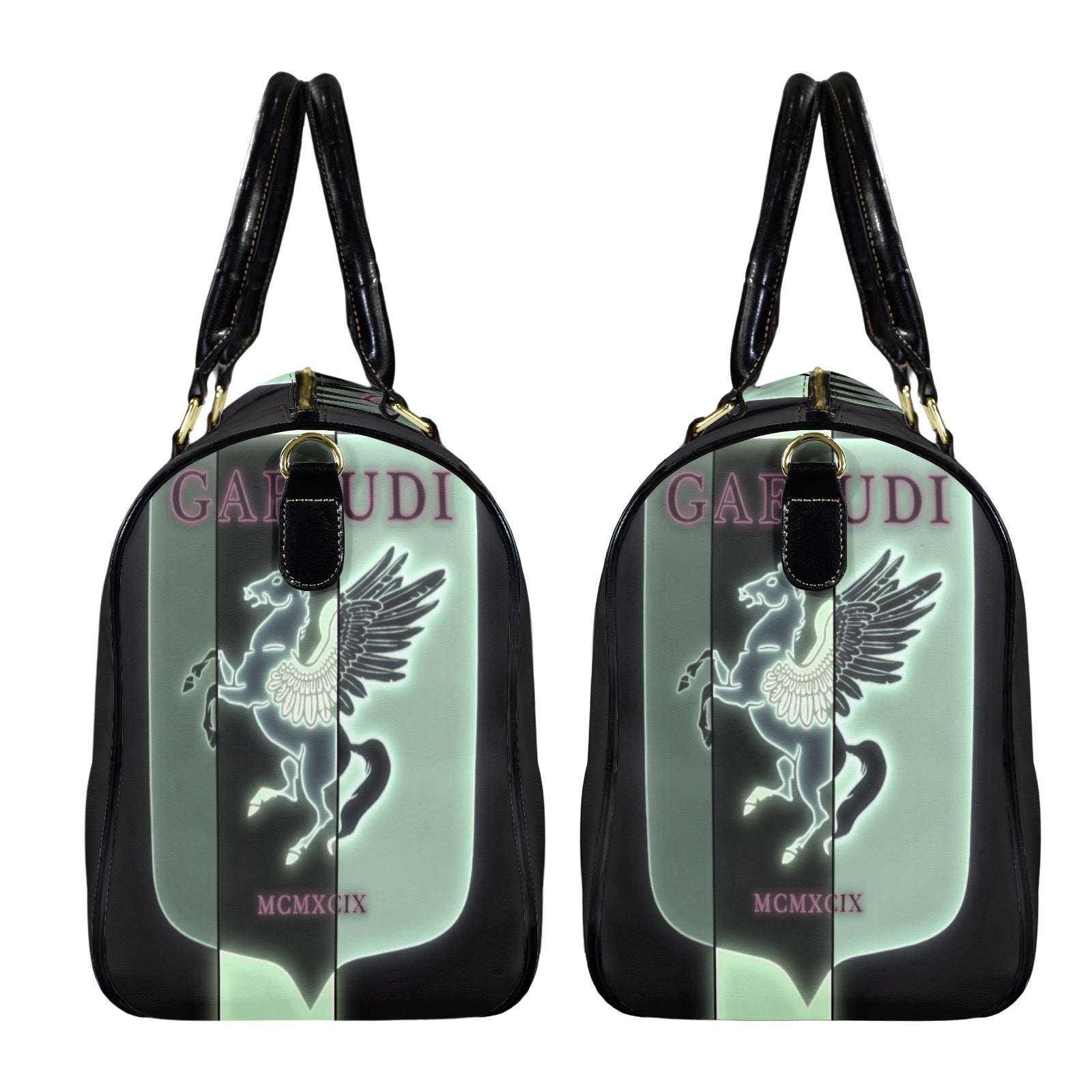 GAFAUDI Leather Travel Bag-Small