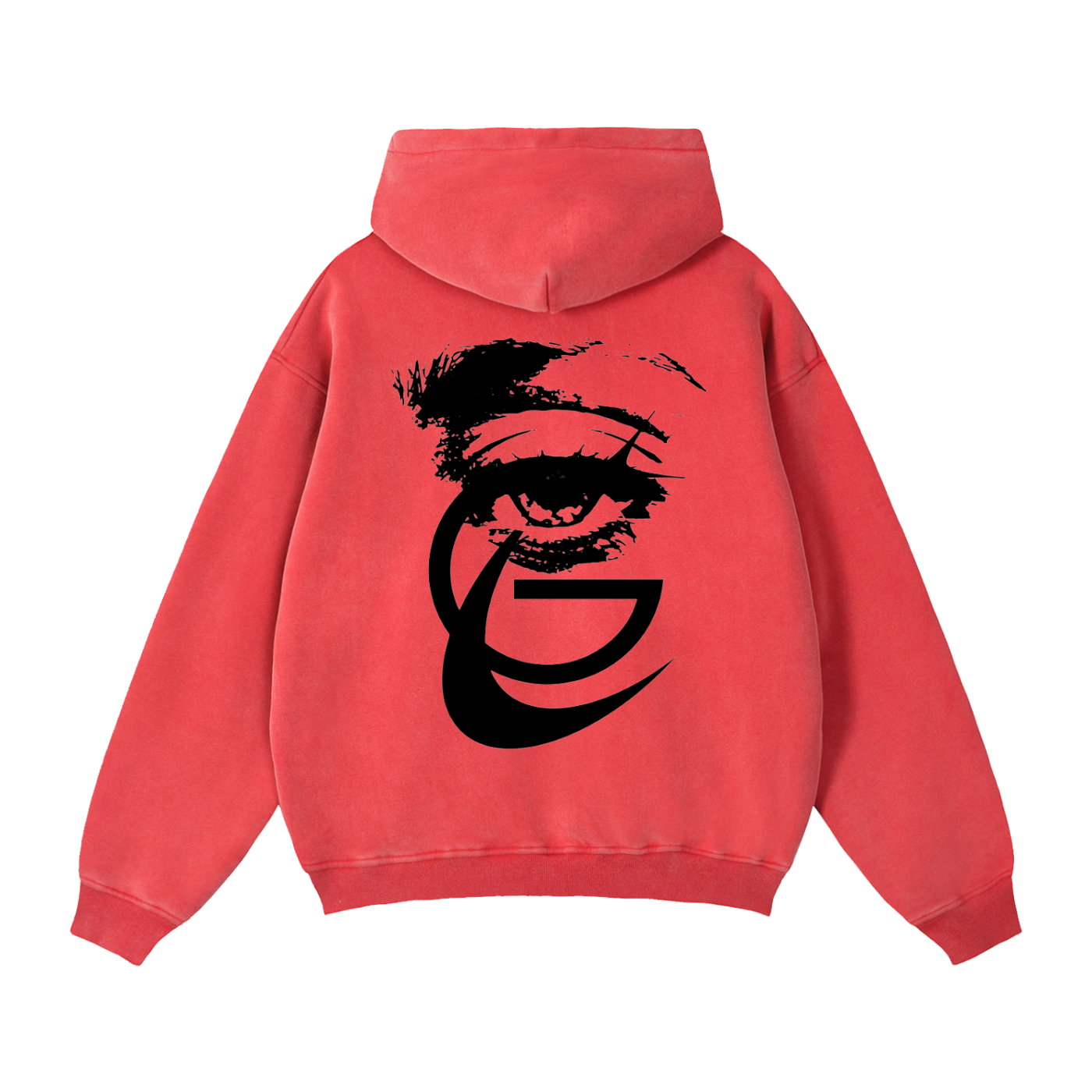 GAFAUDI Zip-Through Boxy Fleece Hoodie