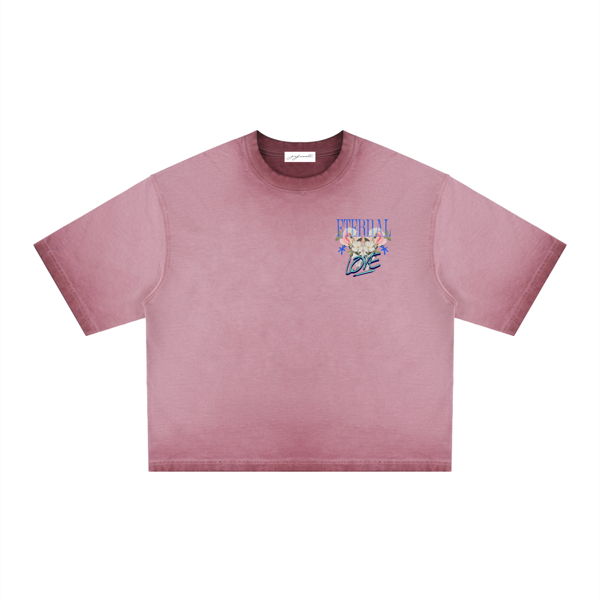 GAFAUDI Unisex Reverse Dyed Boxy T-Shirt