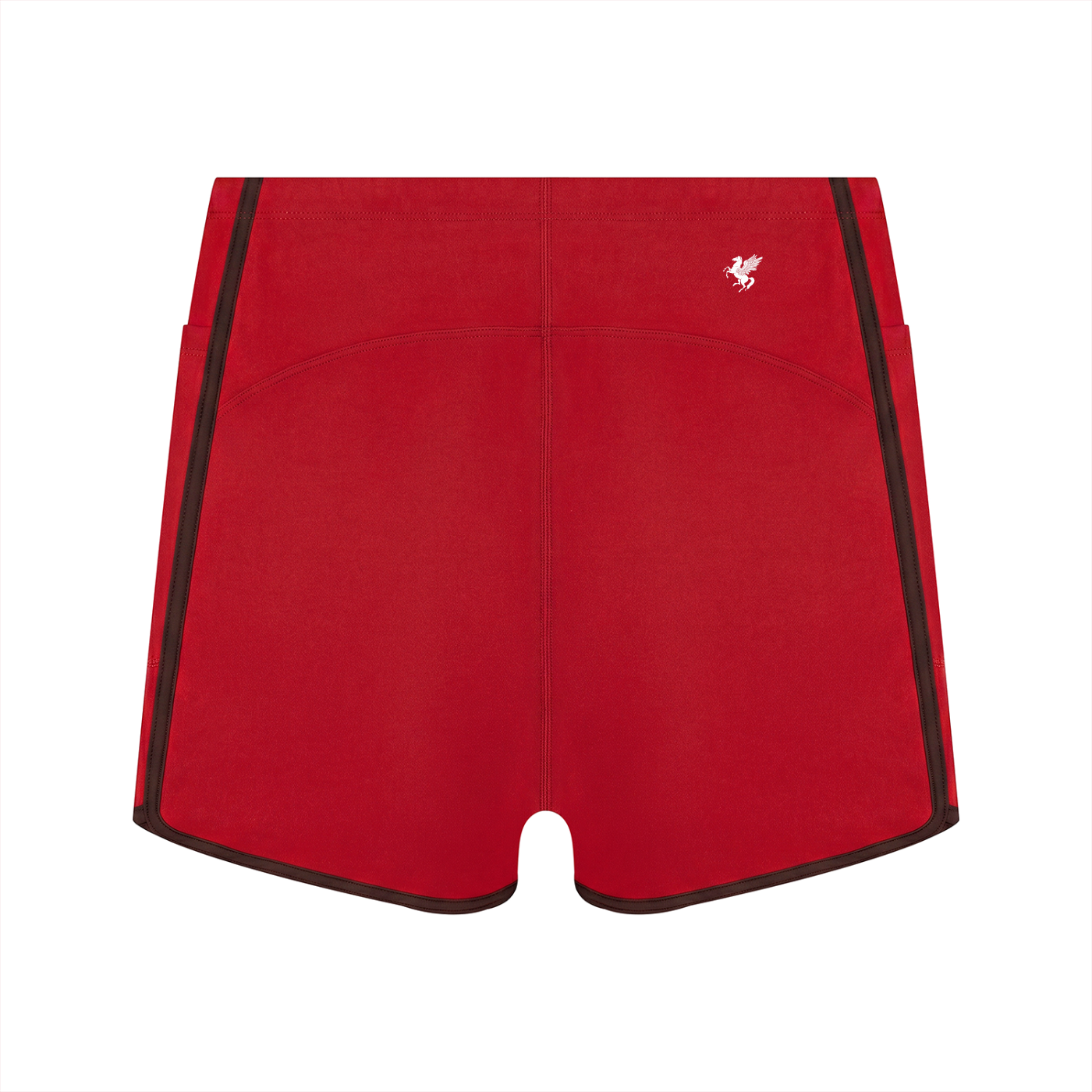 GAFAUDI Women's High Rise Color Block Yoga Shorts