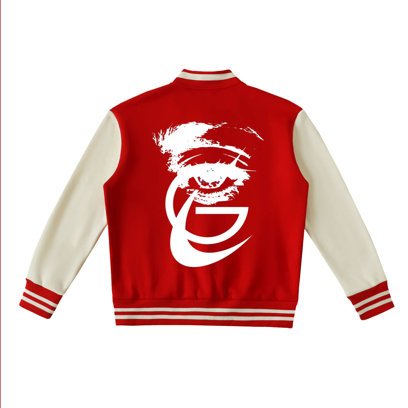 GAFAUDI "Stella Nova" Two-Tone Fleeced Varsity Jacket