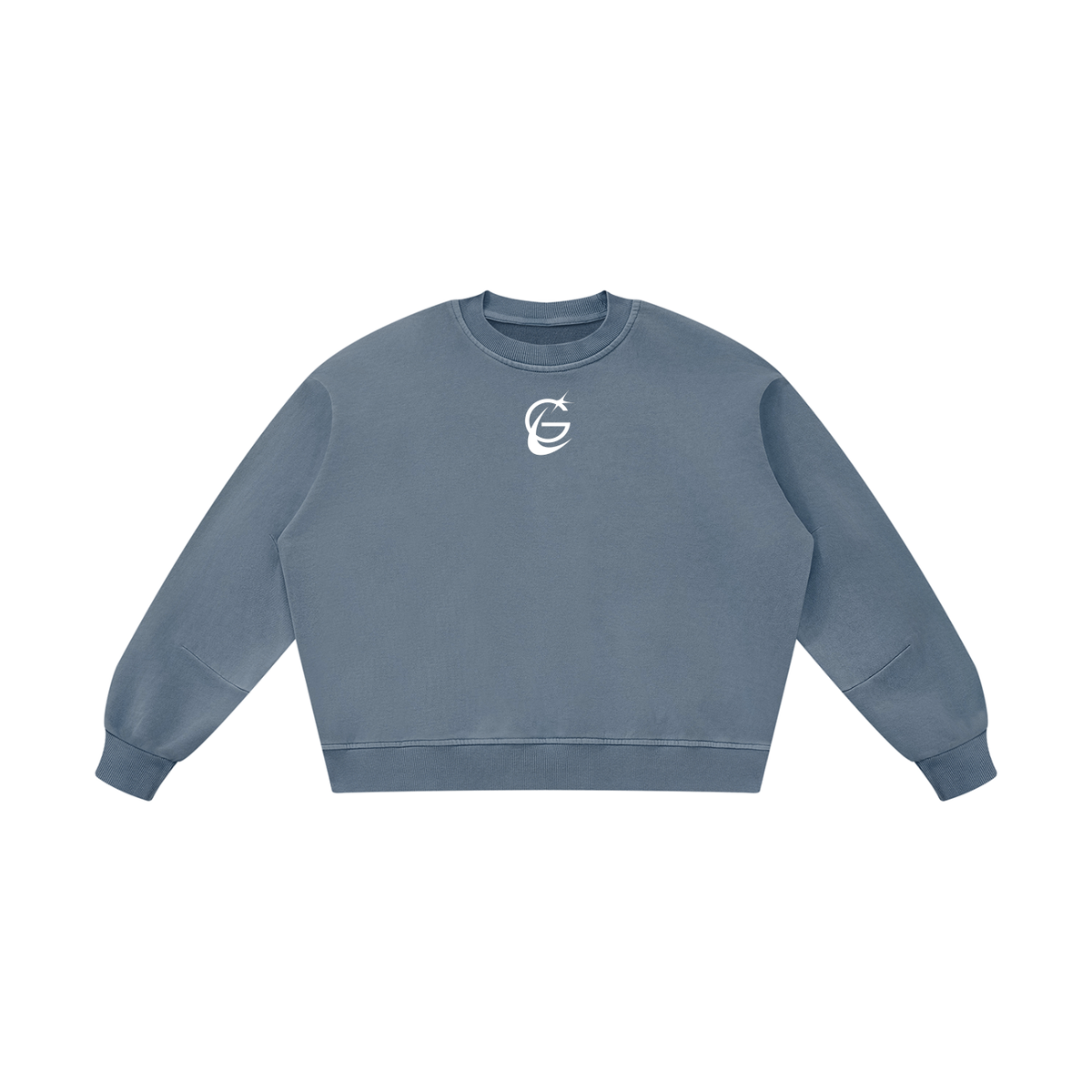 GAFAUDI Unisex Boxy Vintage Washed Sweatshirt