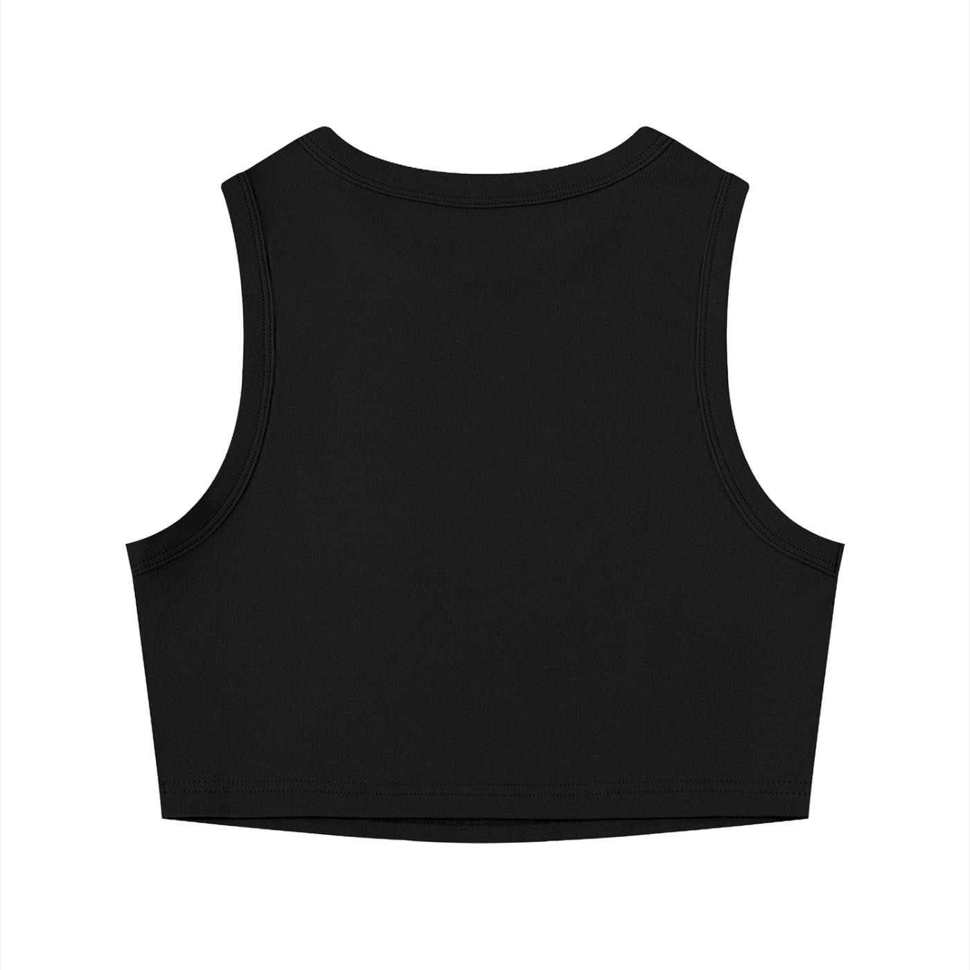 GAFAUDI Women's Tight Crewneck Crop Tank Top