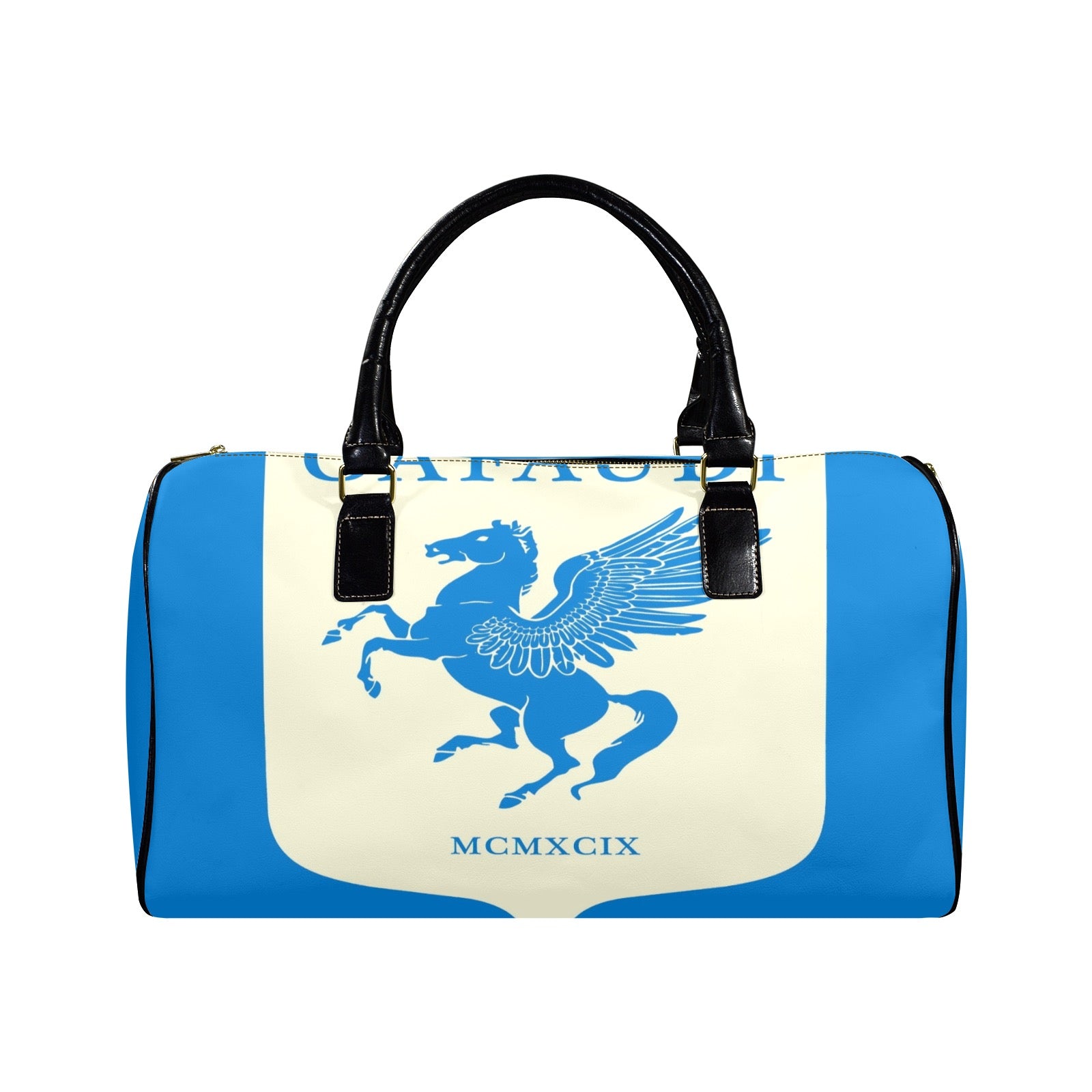 GAFAUDI Leather Travel Bag-Small