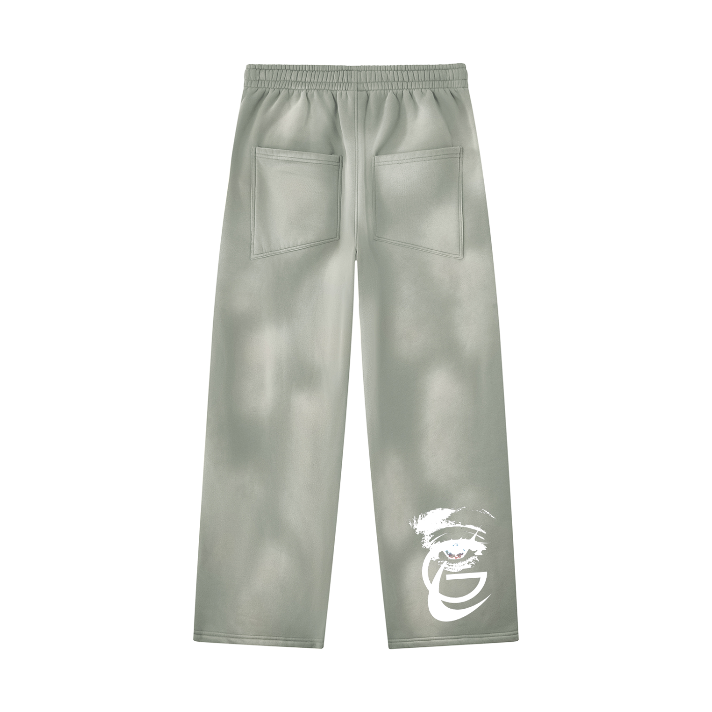 Unisex Sunfade Wide Leg Fleece Sweatpants