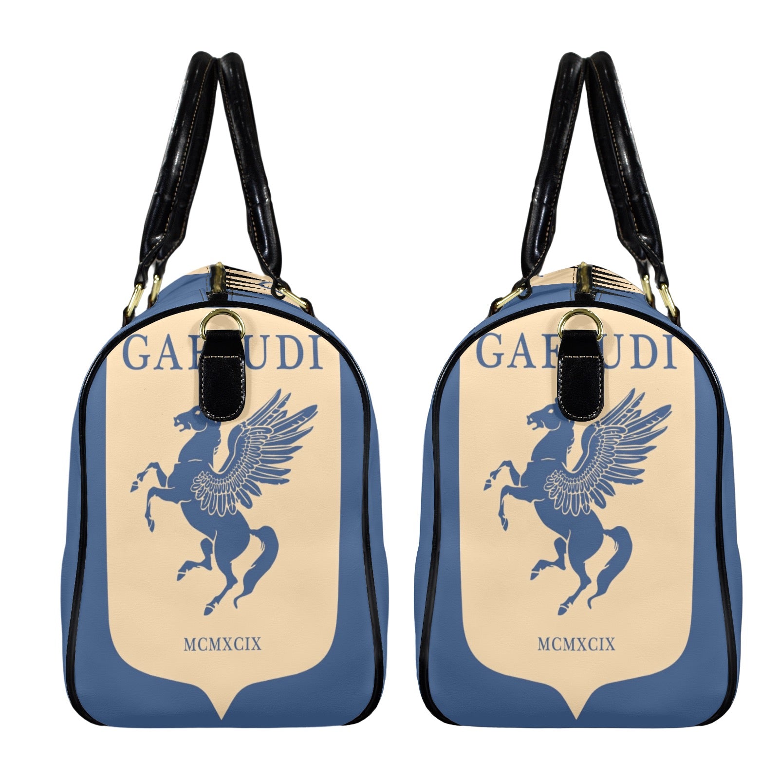 GAFAUDI Leather Travel Bag-Small