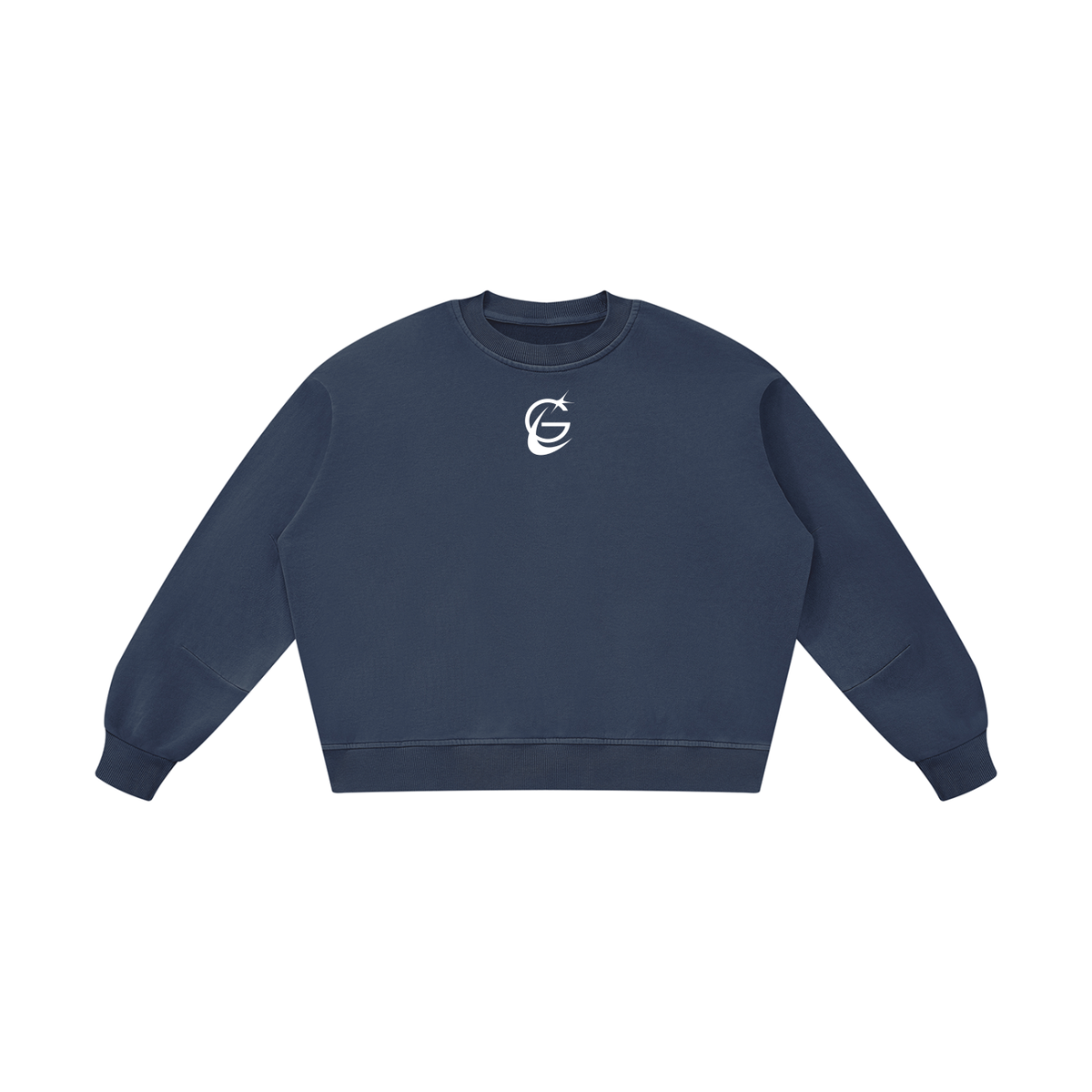 GAFAUDI Unisex Boxy Vintage Washed Sweatshirt