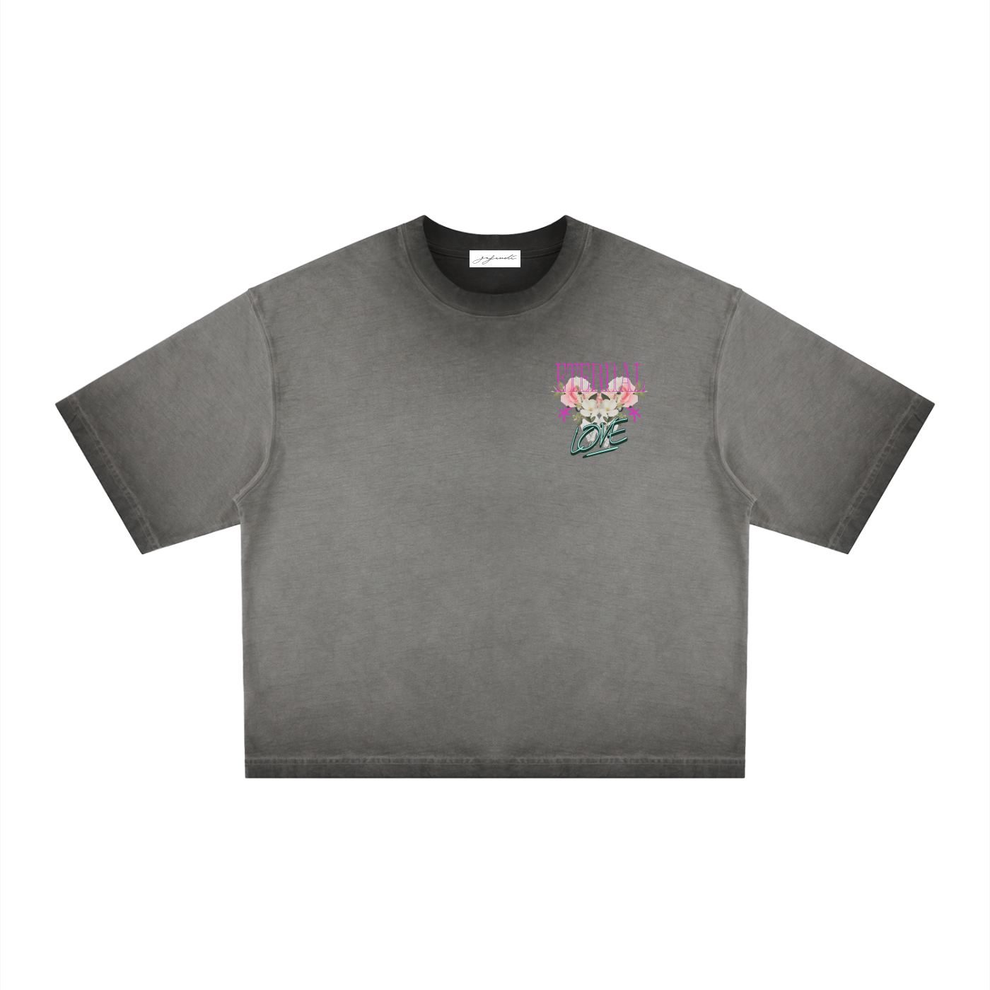 Unisex Reverse Dyed Boxy T-Shirt