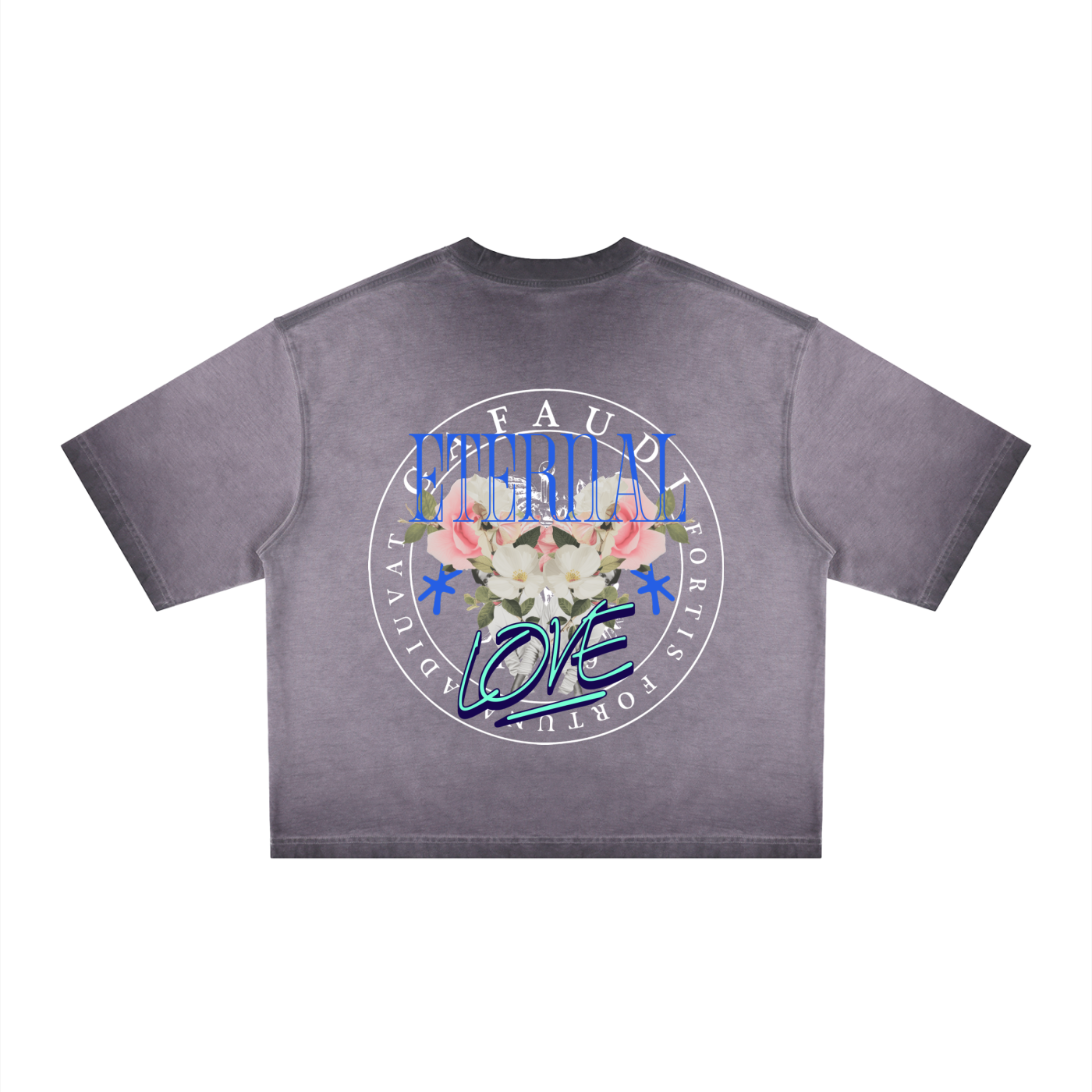 Unisex Reverse Dyed Boxy T-Shirt