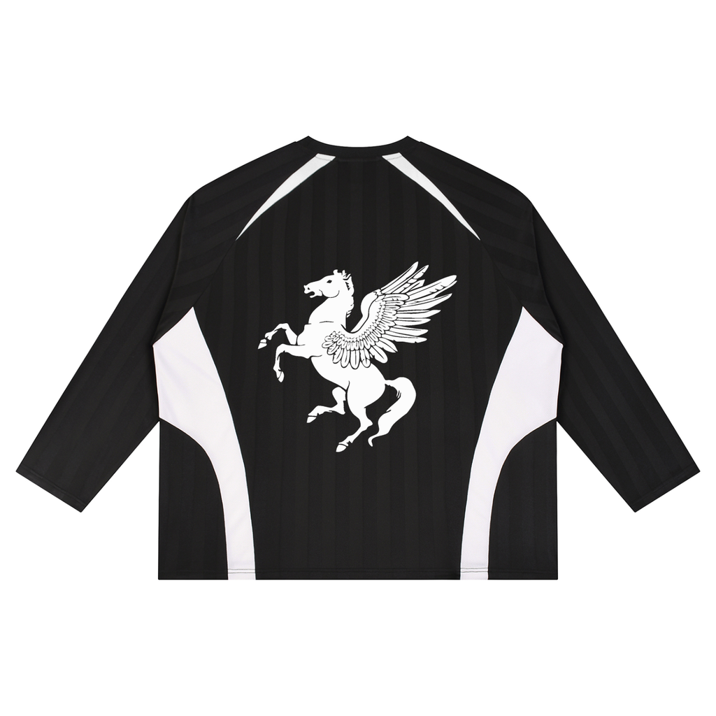 GAFAUDI Unisex Color Block Jacquard Soccer Jersey
