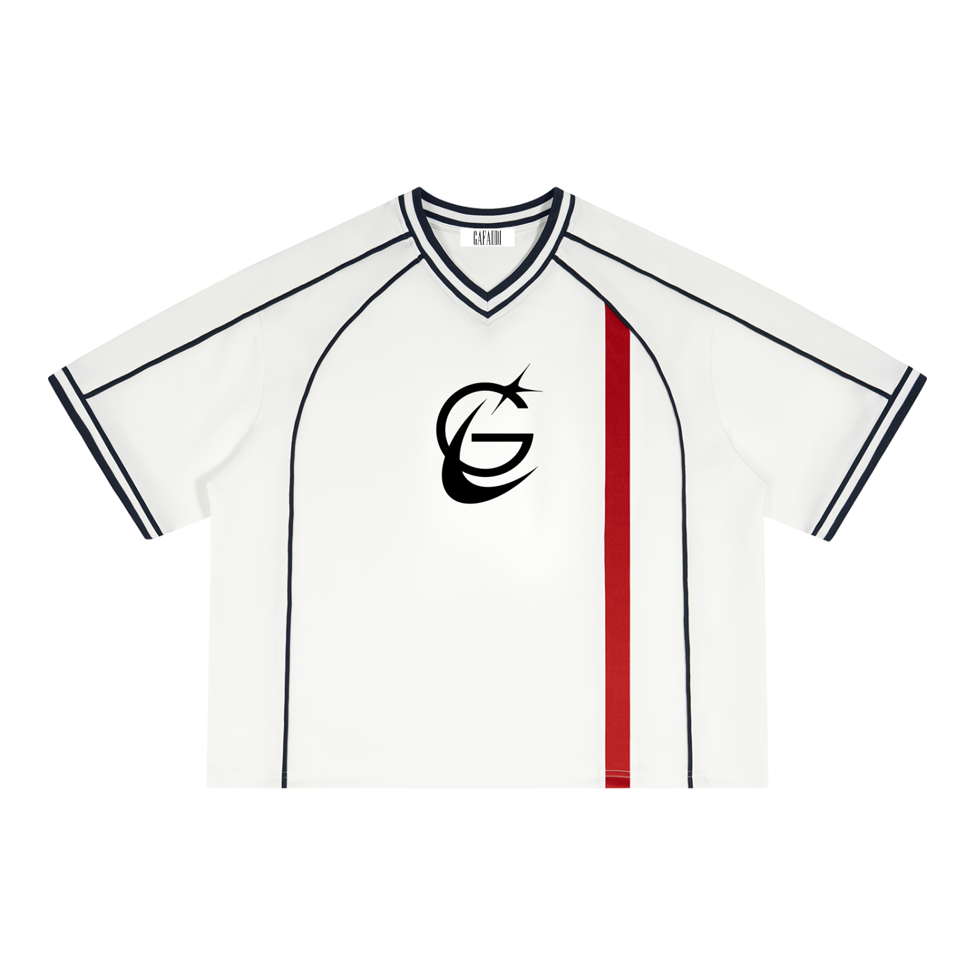 GAFAUDI "Stella Nova" Unisex Boxy V-Neck Soccer Jersey