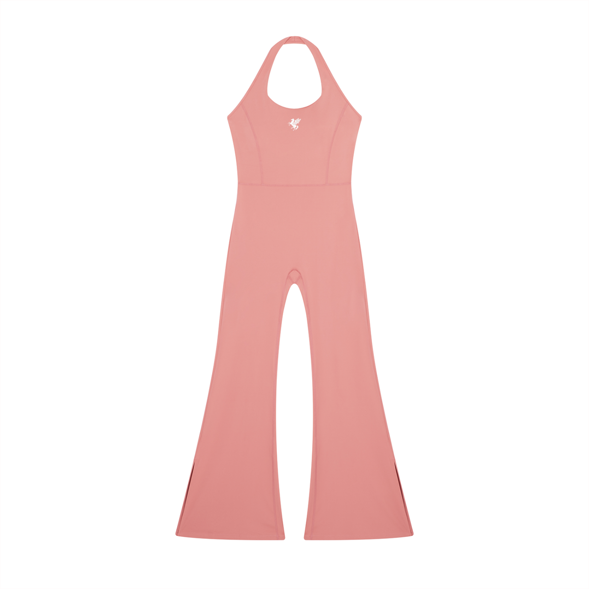 GAFAUDI Women’s Halter Flared Jumpsuit
