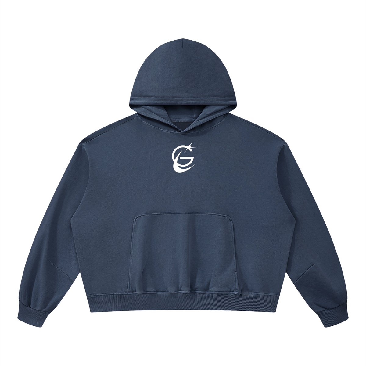 GAFAUDI Unisex Boxy Vintage Washed Hoodie