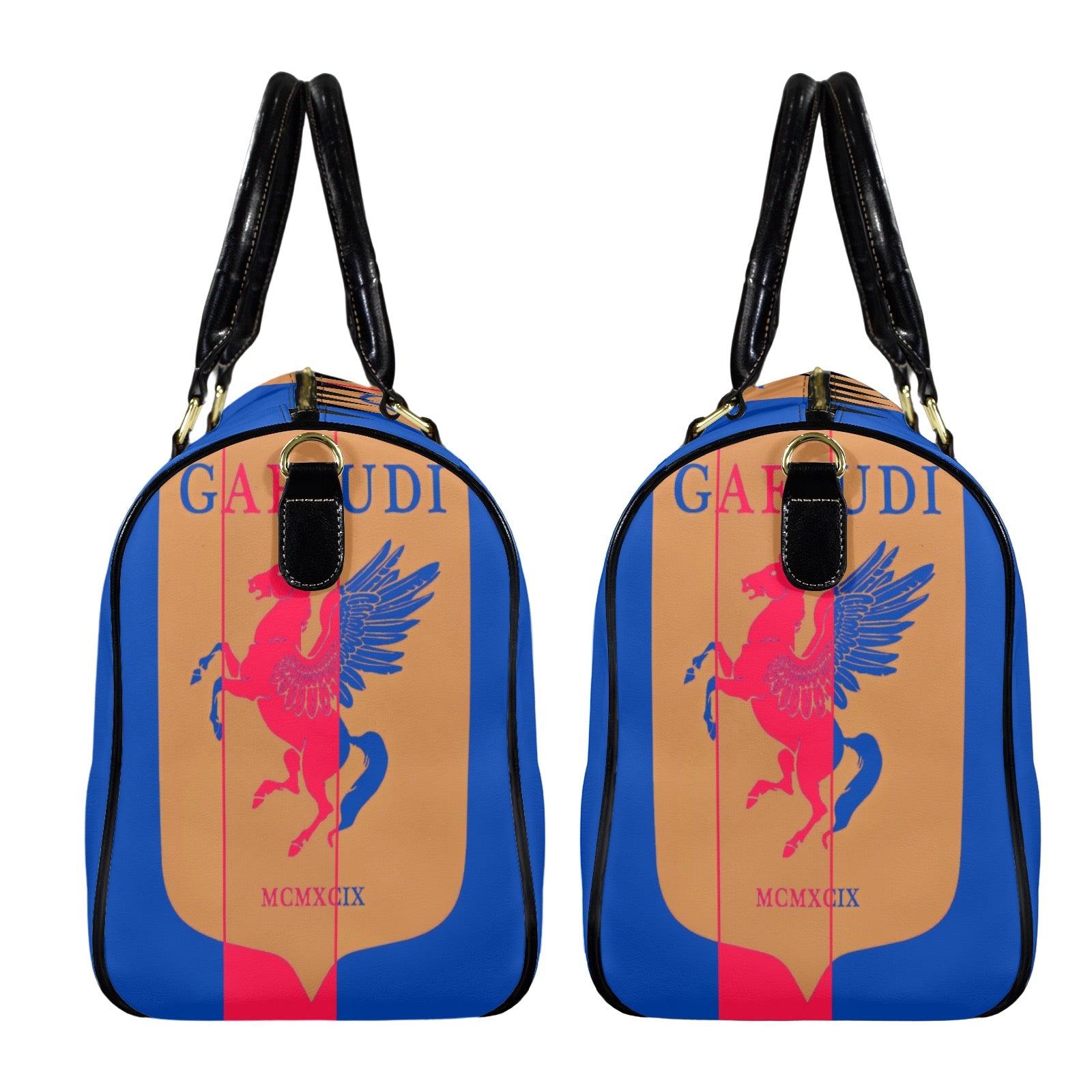 GAFAUDI Leather Travel Bag-Small