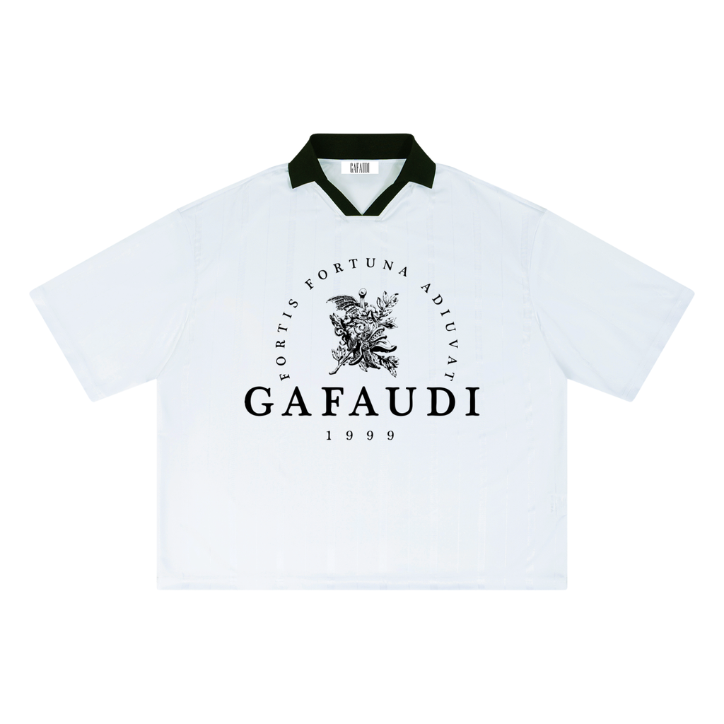 Unisex Striped Boxy Soccer Jersey