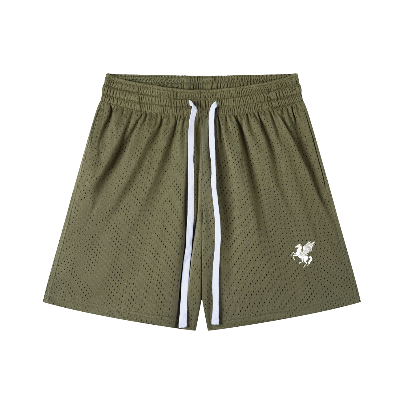 GAFAUDI Mesh Drawstring Shorts