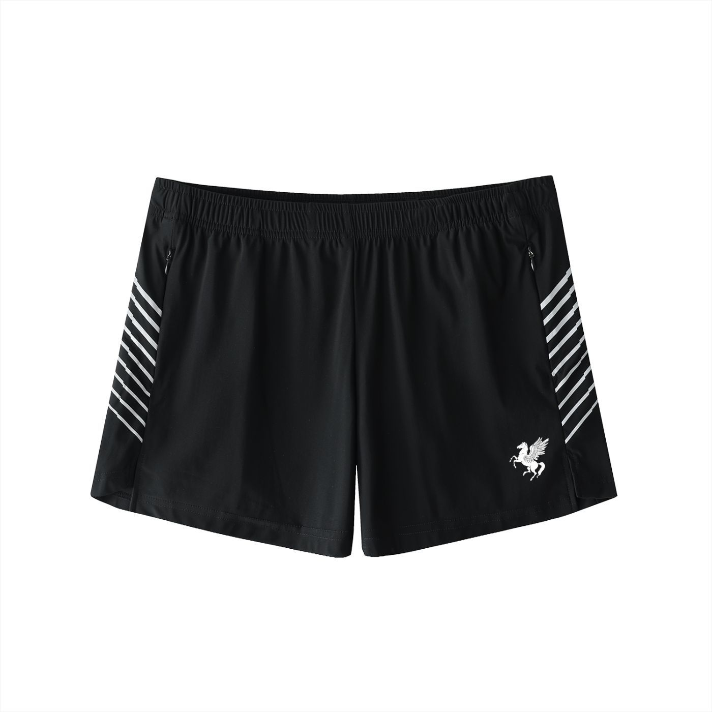 GAFAUDI Men's Side-Stripe Performance Shorts