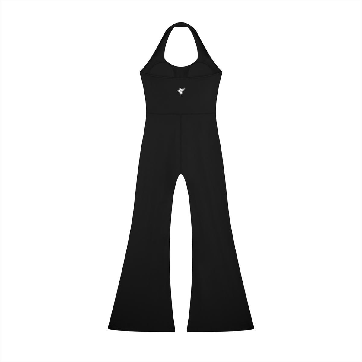 GAFAUDI Women’s Halter Flared Jumpsuit