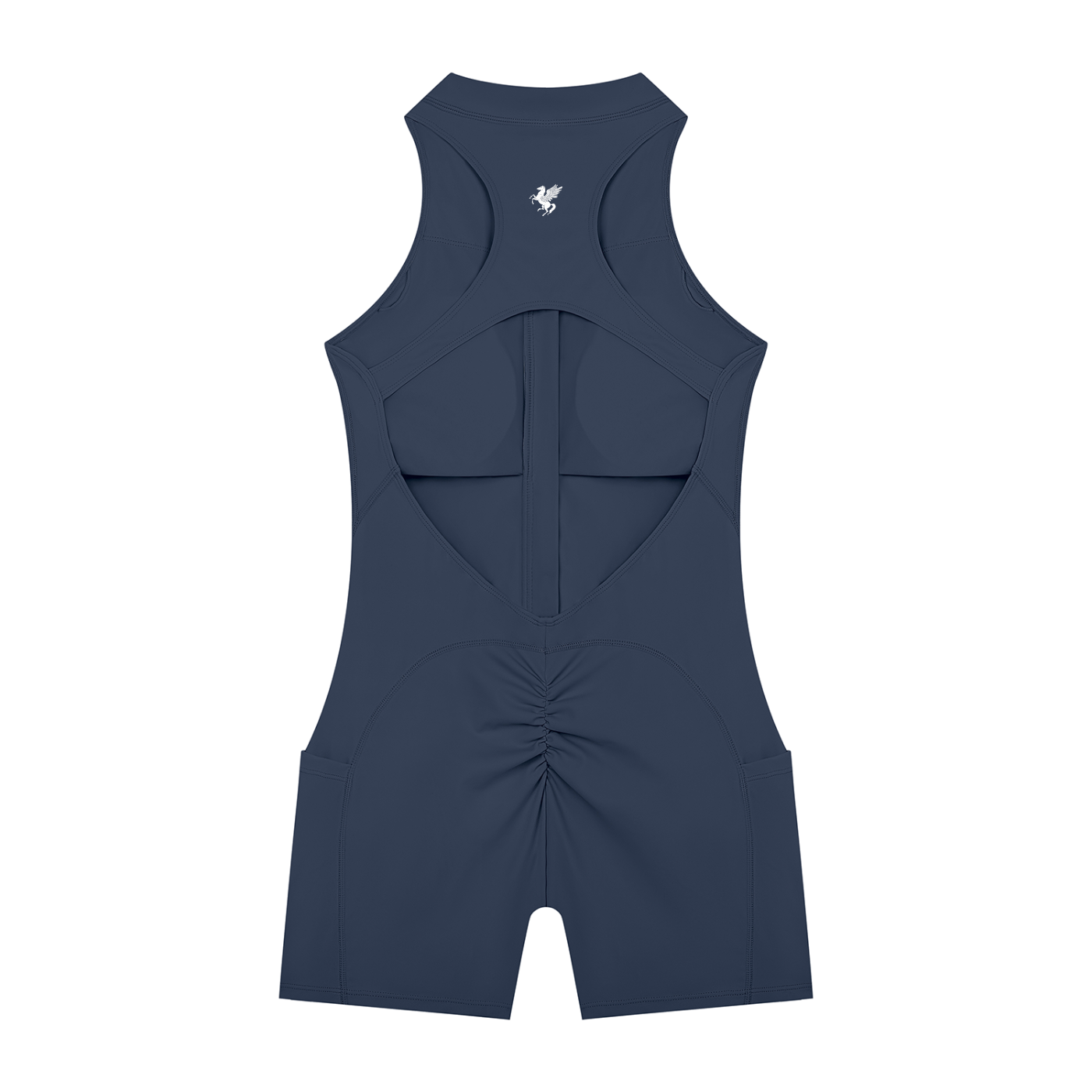 GAFAUDI Women’s Quarter-Zip Yoga Romper
