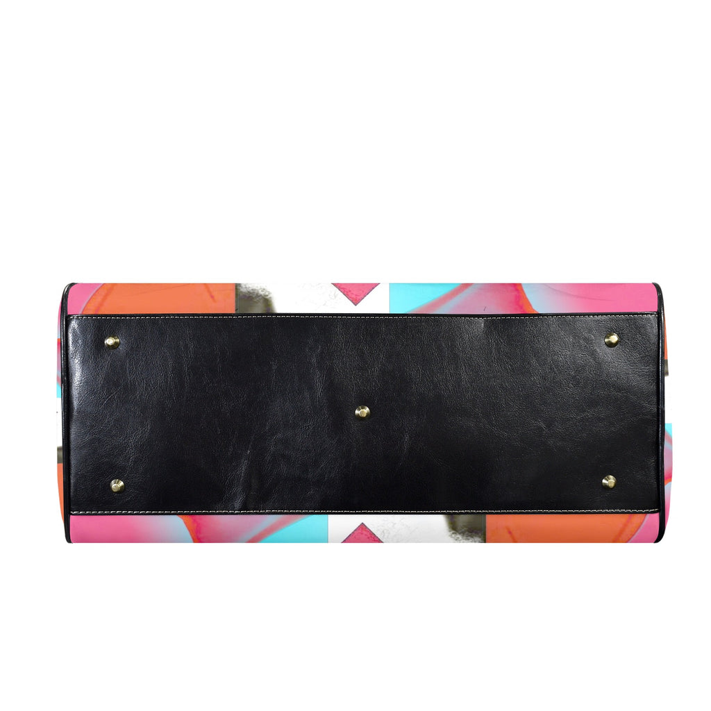GAFAUDI "Virgil Abloh" Leather Travel Bag-Small