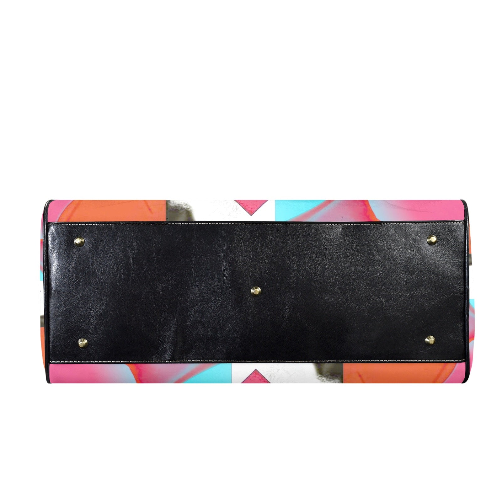 GAFAUDI "Virgil Abloh" Leather Travel Bag-Small
