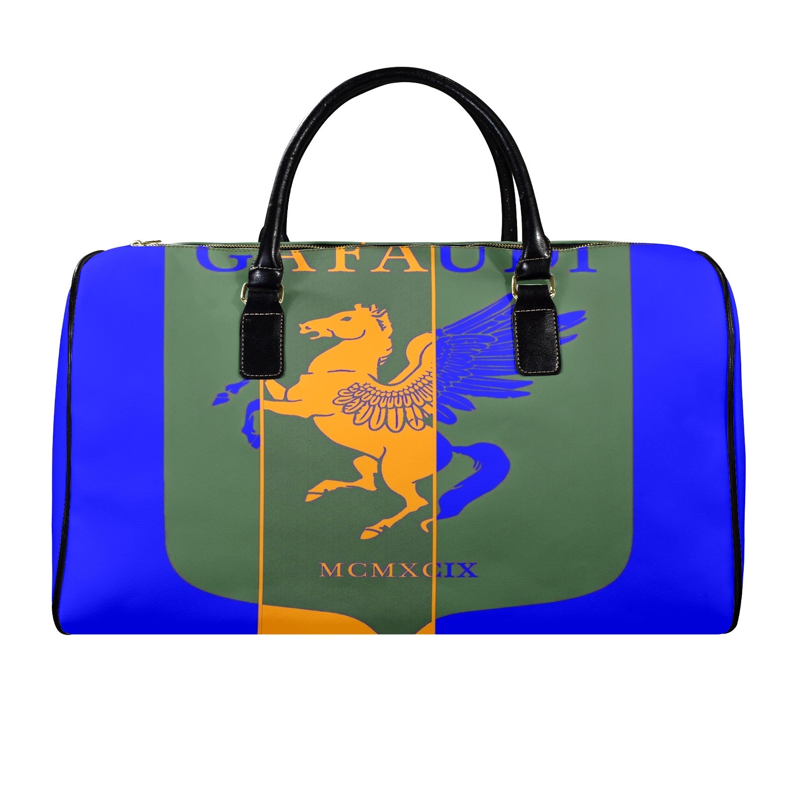 GAFAUDI Leather Travel Bag-Large