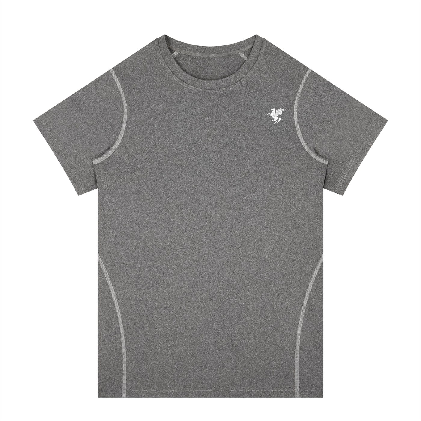 GAFAUDI Men's Contrast Stitch Performance T-Shirt