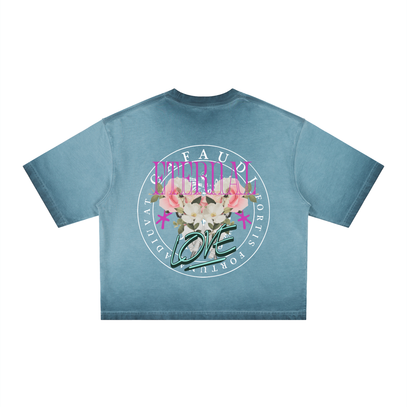 Unisex Reverse Dyed Boxy T-Shirt