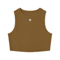 GAFAUDI Women's Tight Crewneck Crop Tank Top