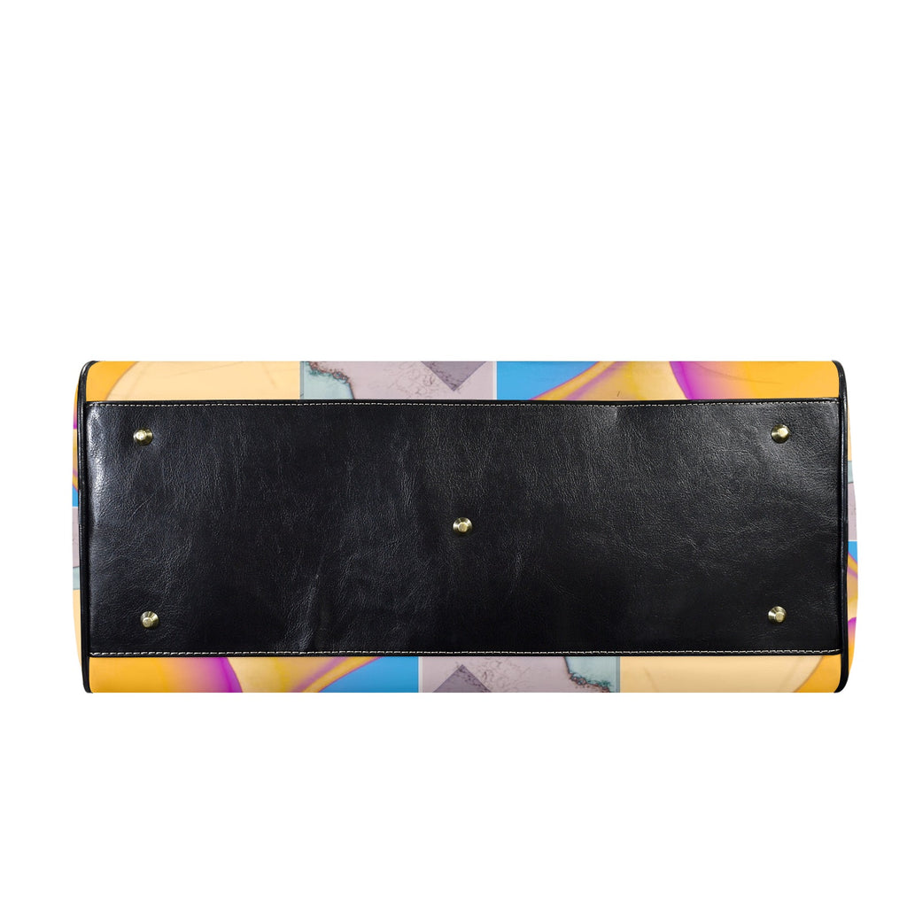 GAFAUDI "Virgil Abloh" Leather Travel Bag-Small